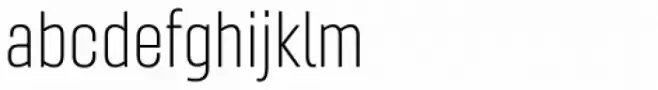 Gineso Condensed Thin