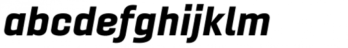Gineso Extended Black Italic