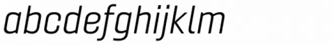 Gineso Extended Book Italic