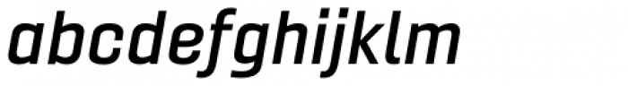 Gineso Extended Demi Italic