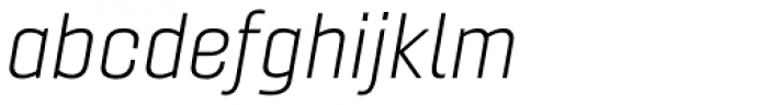 Gineso Extended Light Italic