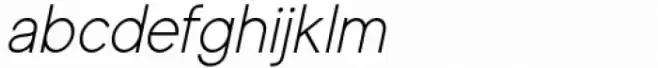 Giuconda Thin Italic