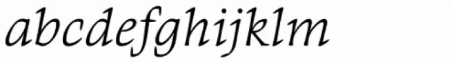 Givens Antiqua Pro Light Italic