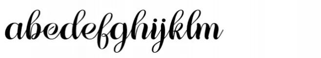 Glamela Script Regular