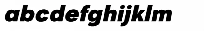 Glamure Black Italic