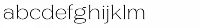 Glamure Serif Extra Light