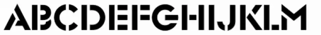 Glaser Stencil EF