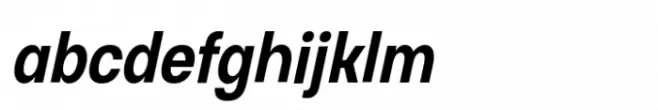 Glimp Condensed Semi Bold Italic