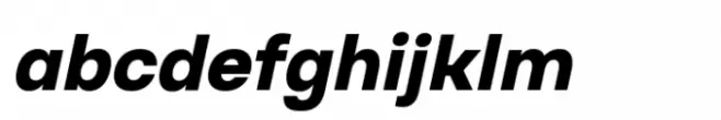 Glimp Extra Bold Italic