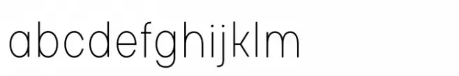 Glimp Semi Condensed Thin