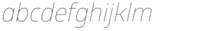 Glober Thin Italic