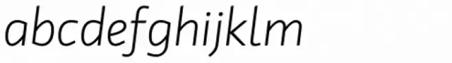 Gloriola Light Italic