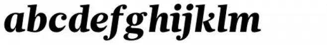 Glosa Text Black Italic