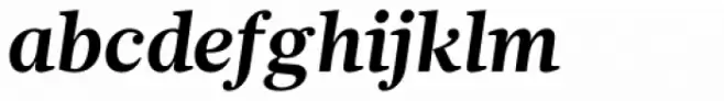Glosa Text Bold Italic