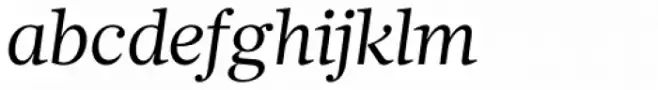 Glosa Text Roman Italic