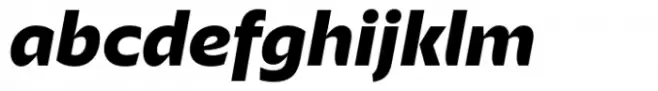 Glycerin Extra Bold Italic