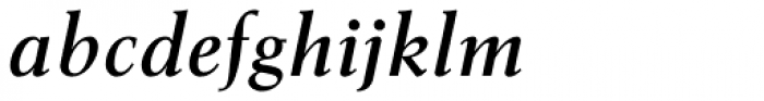 Gmuender Antiqua Pro Demi Italic