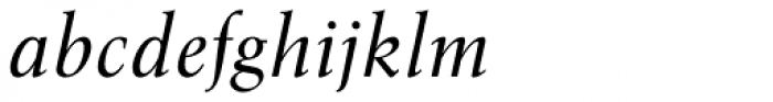 Gmuender Antiqua Pro Italic