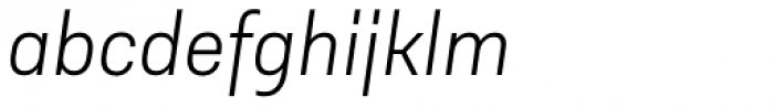 Godfrey ExtraLight Italic