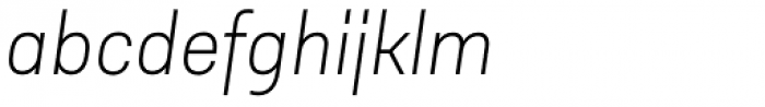 Godfrey Thin Italic