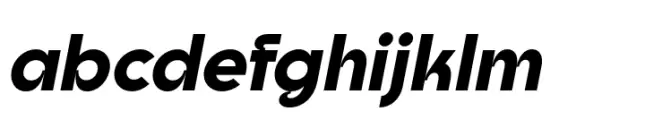 Goia Display Extra Bold Italic