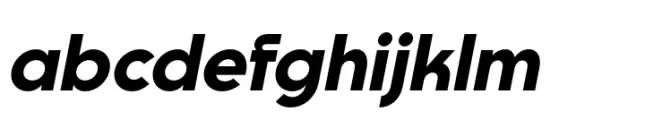 Goia Extra Bold Italic
