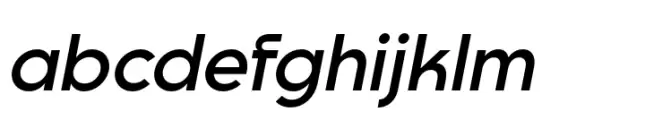 Goia Semi Bold Italic