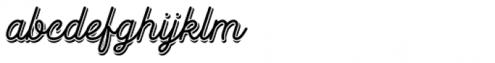 Goldana Script Shadow