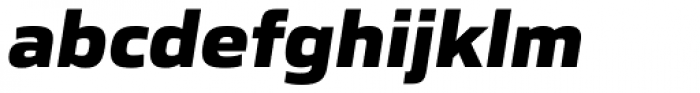 Gomme Sans Extra Bold Italic