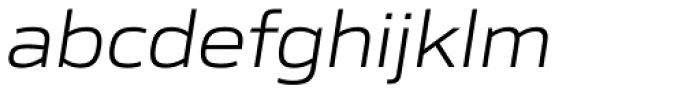 Gomme Sans Light Italic