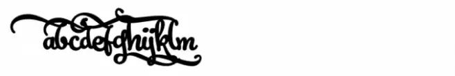 Gonspire Script Swash Black