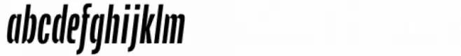 Gorgonzola Gothic Skinny Italic