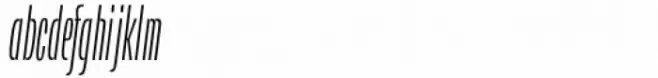 Gorgonzola Gothic Skinny Thin Italic