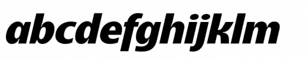 Gosent Extra Bold Oblique