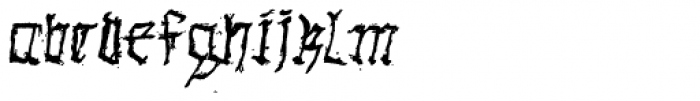 Gothic Hand Dirty Bold