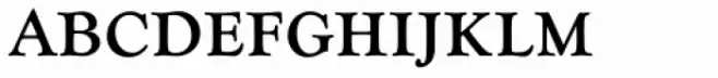 Goudy Catalogue DC D Regular