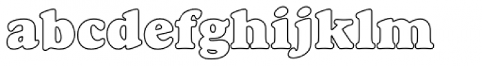Goudy Heavyface Outline P
