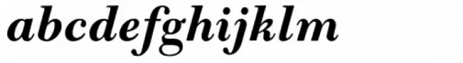 Goudy Modern MT Bold Italic