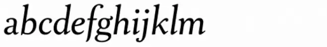 Goudy National Italic