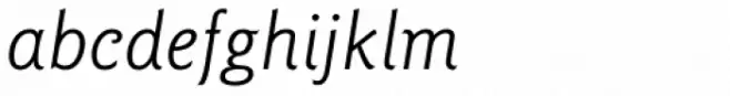 Goudy Sans Pro Book Italic