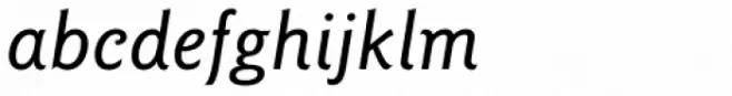 Goudy Sans Pro Medium Italic