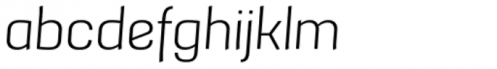 Grafia Sans Pro Light Italic