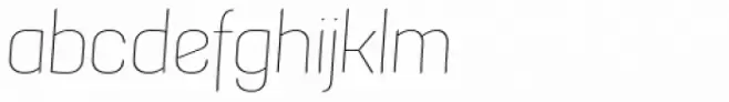 Grafia Sans Pro Thin Italic