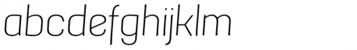 Grafia Sans Pro Ultra Light Italic