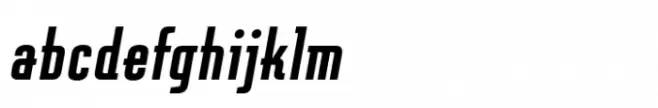 Graficz Condensed Bold Oblique