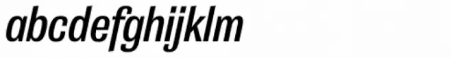 Grange DemiBold Condensed Italic