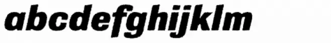 Grange Rough Heavy Italic