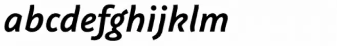 Graublau Sans SemiBold Italic
