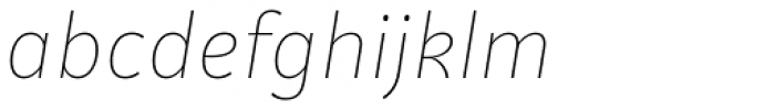 Graviola Soft Thin Italic