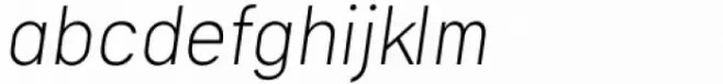 Gravitica Extra Light Italic